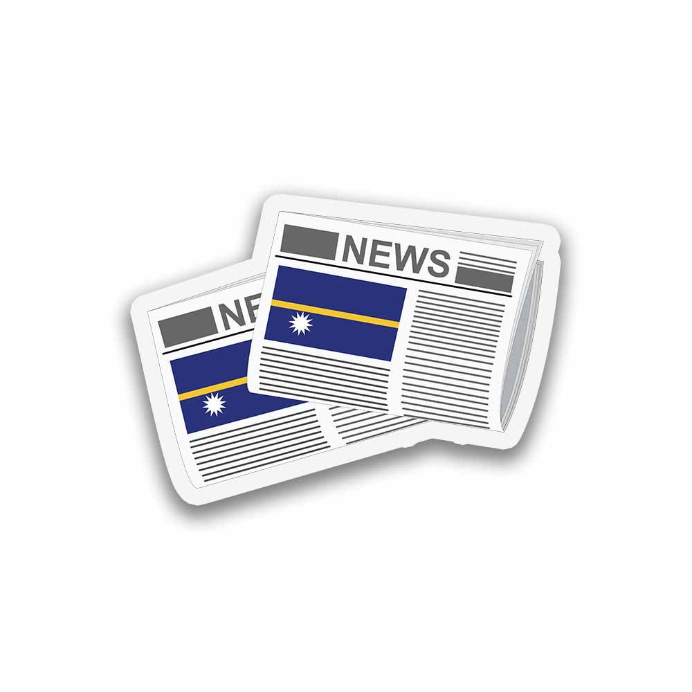 Nauru Newspapers Magnet