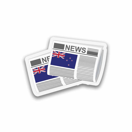 New Zealand Newspapers Fridge Magnet