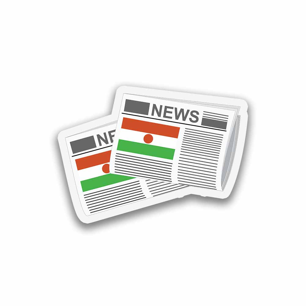 Niger Newspapers Fridge Magnet