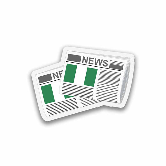 Nigeria Newspapers Fridge Magnet