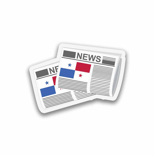 Panama Newspapers Sticker