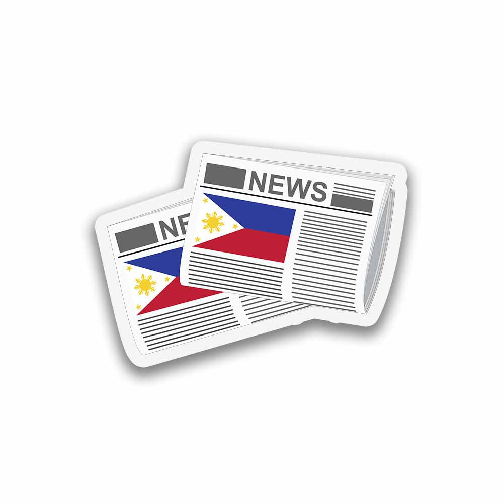 Philippines Newspapers Fridge Magnet