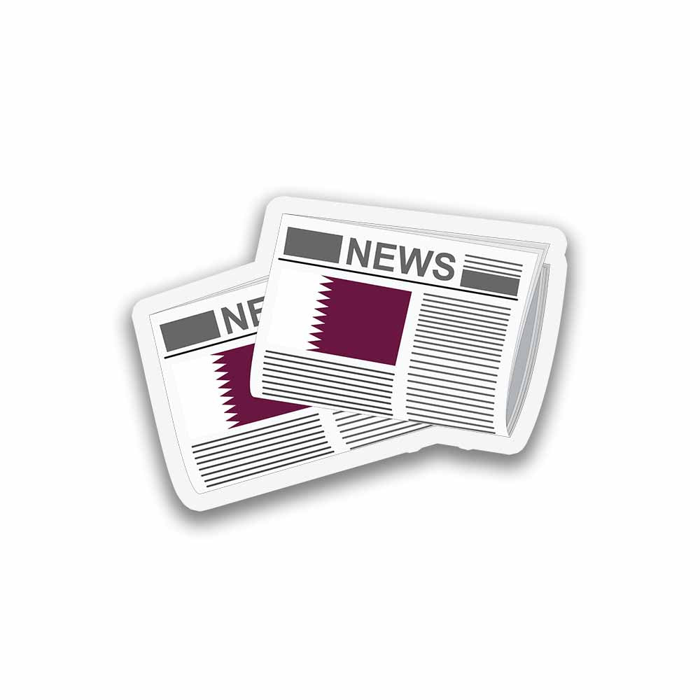 Qatar Newspapers Magnet