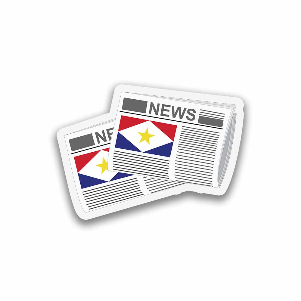 Saba Newspapers Magnet