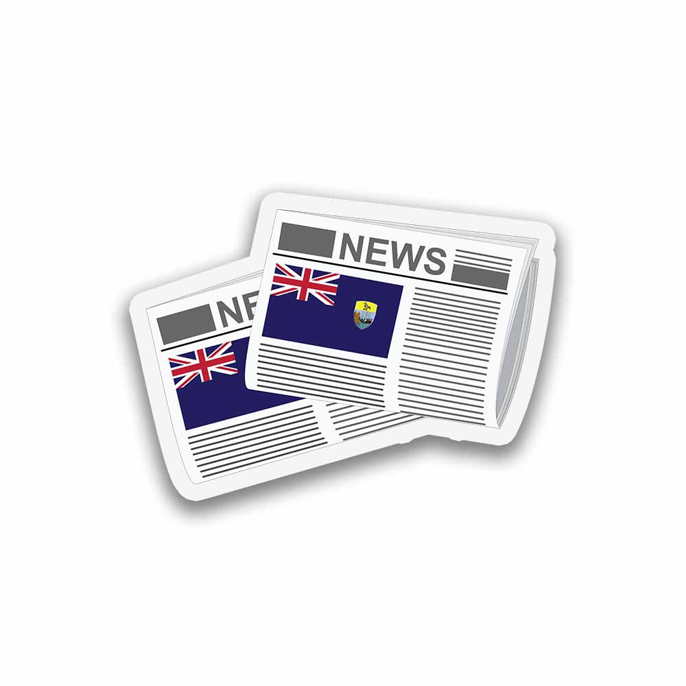 Saint Helena Newspapers Magnet