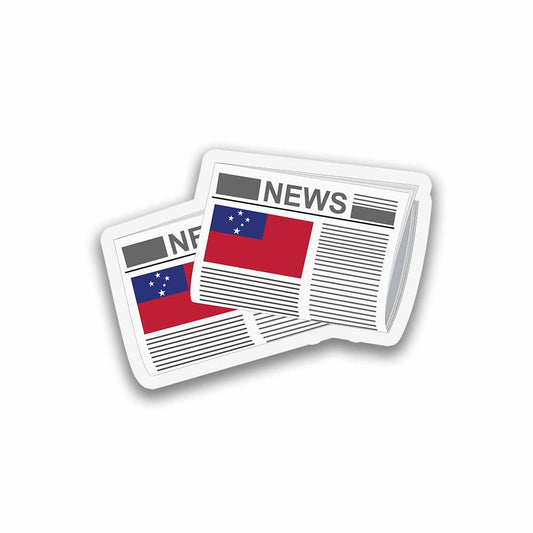 Samoa Newspapers Magnet