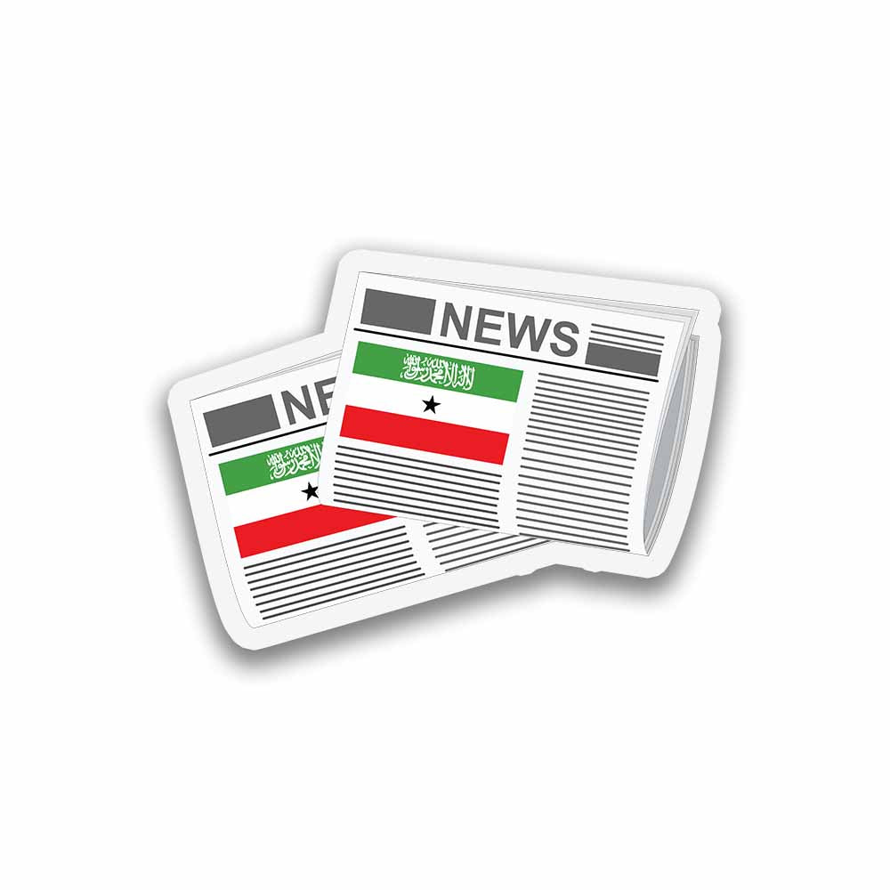 Somaliland Newspapers Fridge Magnet