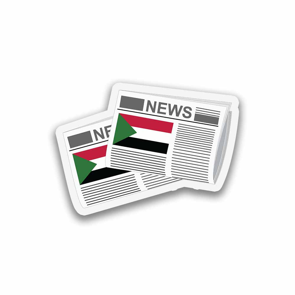 Sudan Newspapers Fridge Magnet
