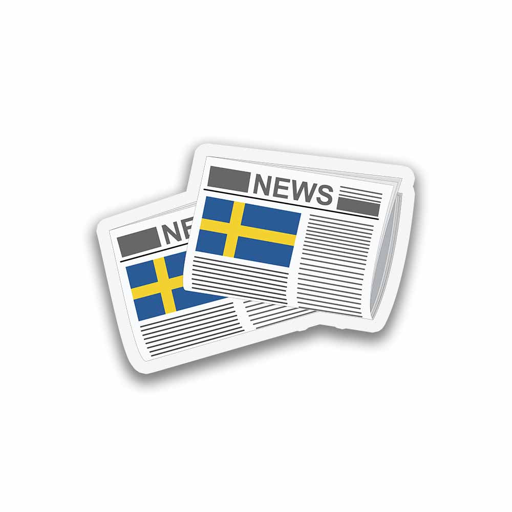 Sweden Newspapers Magnet