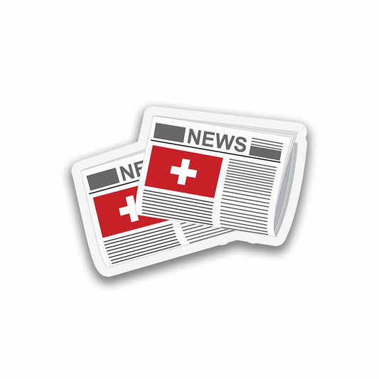 Switzerland Newspapers Magnet