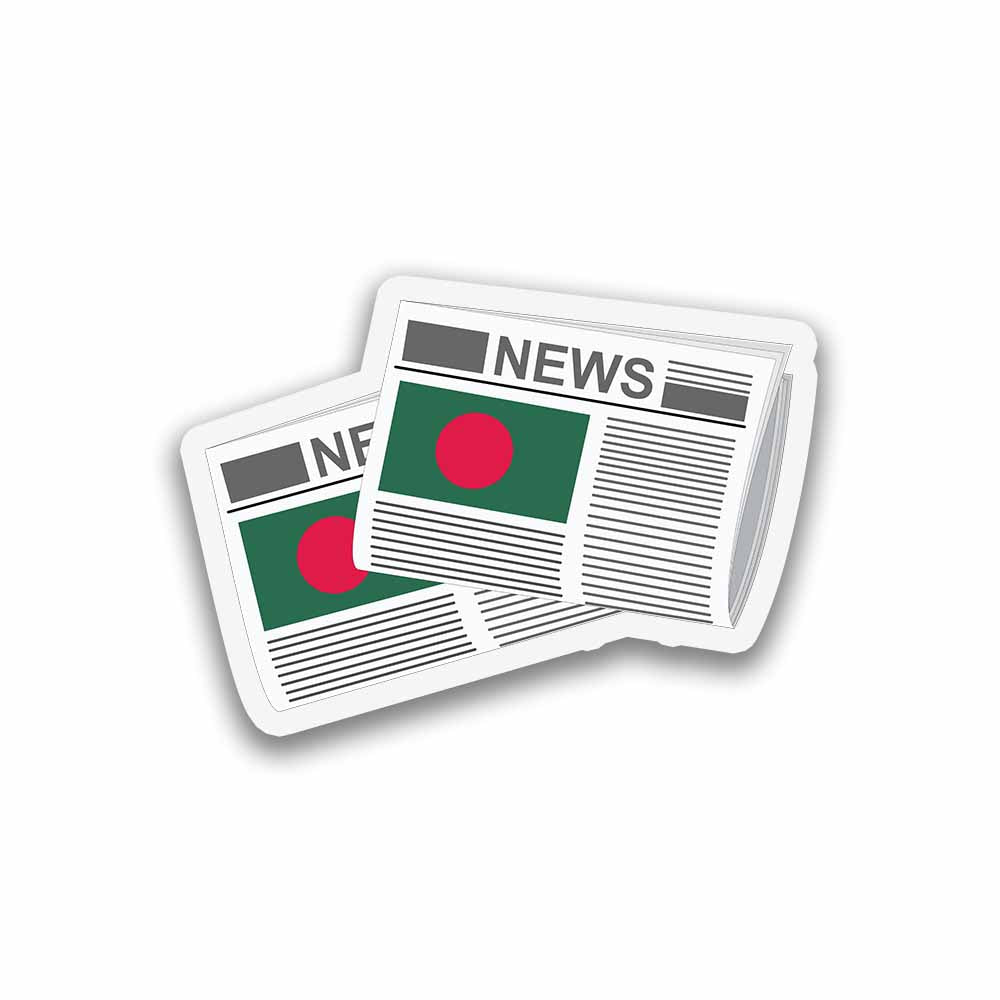 Bangladesh Newspapers Fridge Magnet