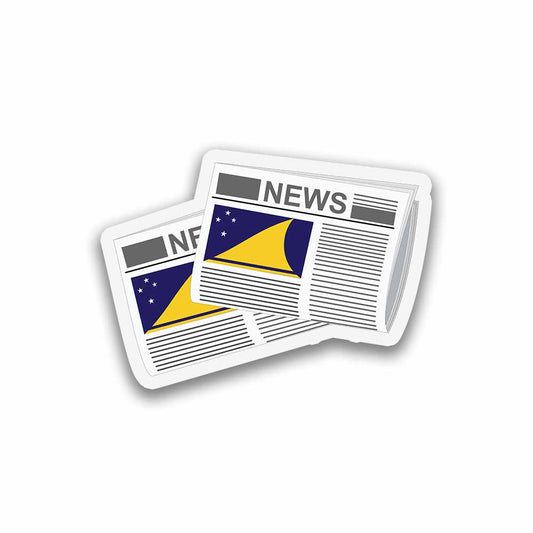 Tokelau Newspapers Magnet