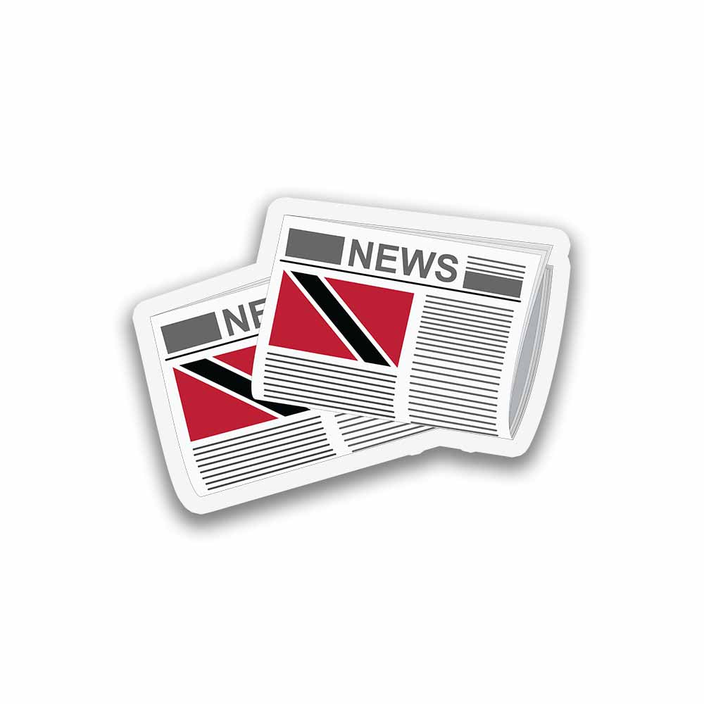 Trinidad and Tobago Newspapers Fridge Magnet