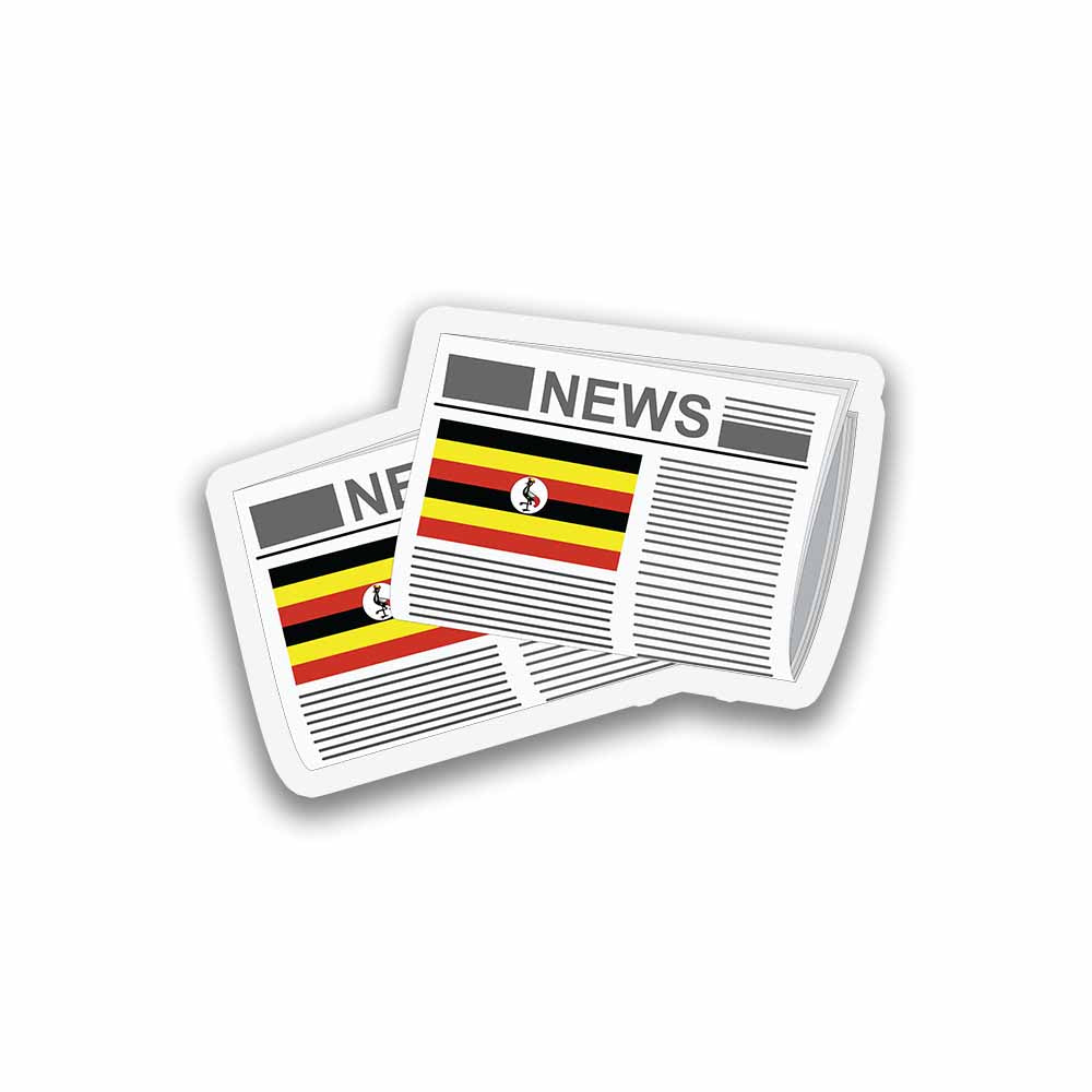 Uganda Newspapers Fridge Magnet