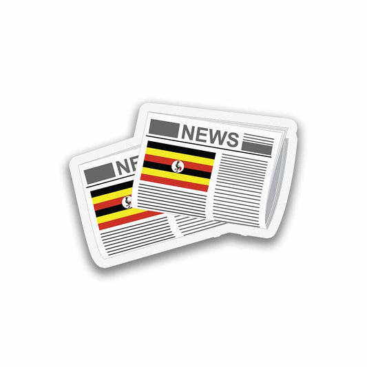 Uganda Newspapers Fridge Magnet