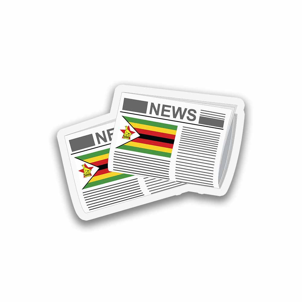 Zimbabwe Newspapers Fridge Magnet