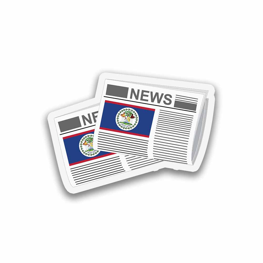 Belize Newspapers Magnet