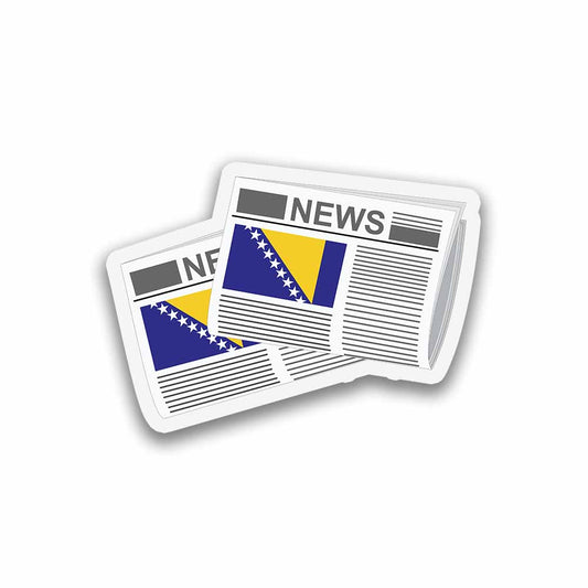 Bosnia and Herzegovina Newspapers Magnet