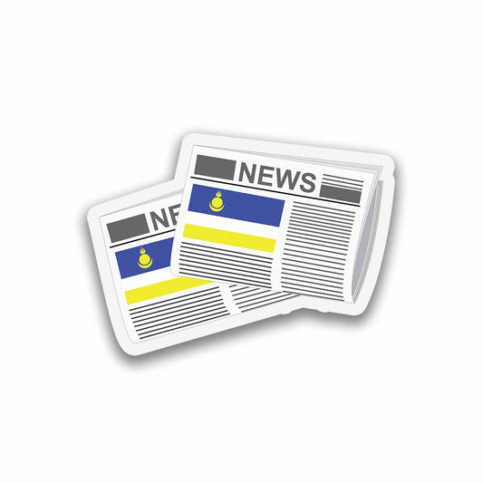 Buryatia Newspapers Magnet