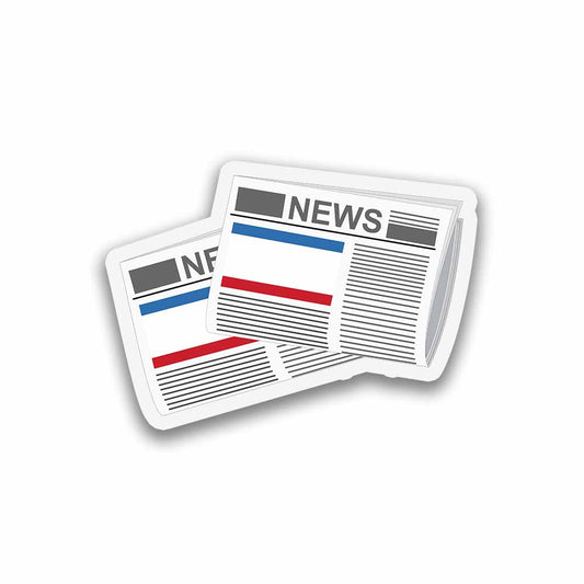 Crimea Newspapers Fridge Magnet