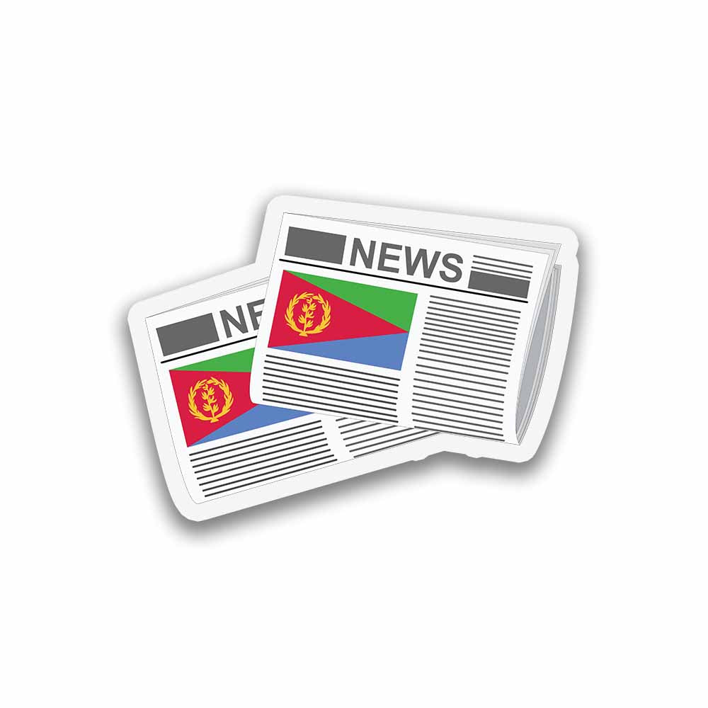Eritrea Newspapers Fridge Magnet
