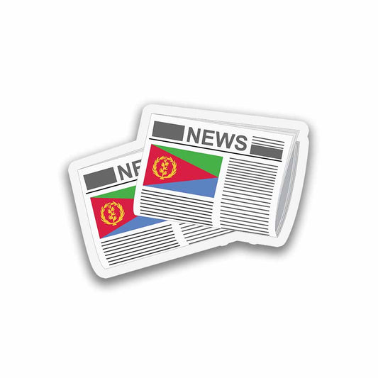 Eritrea Newspapers Fridge Magnet
