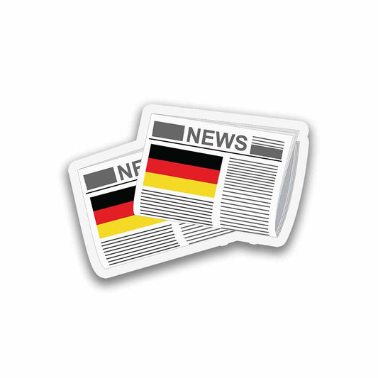 Germany Newspapers Fridge Magnet