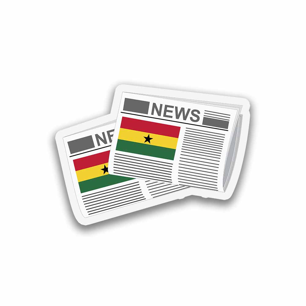 Ghana Newspapers Fridge Magnet