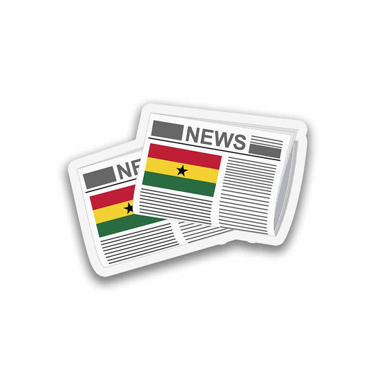 Ghana Newspapers Fridge Magnet