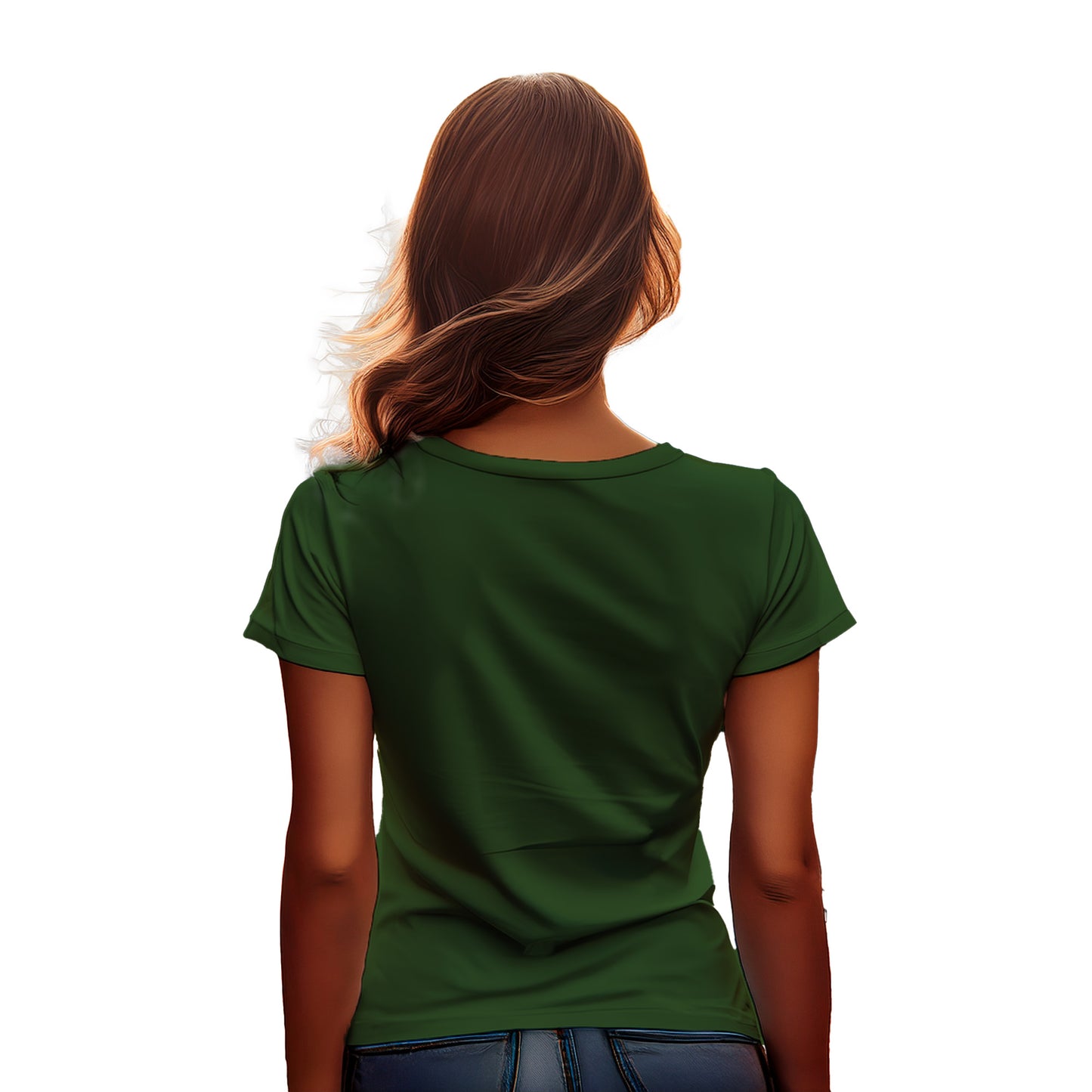 2074 Year Women T-Shirt (Olive Green)