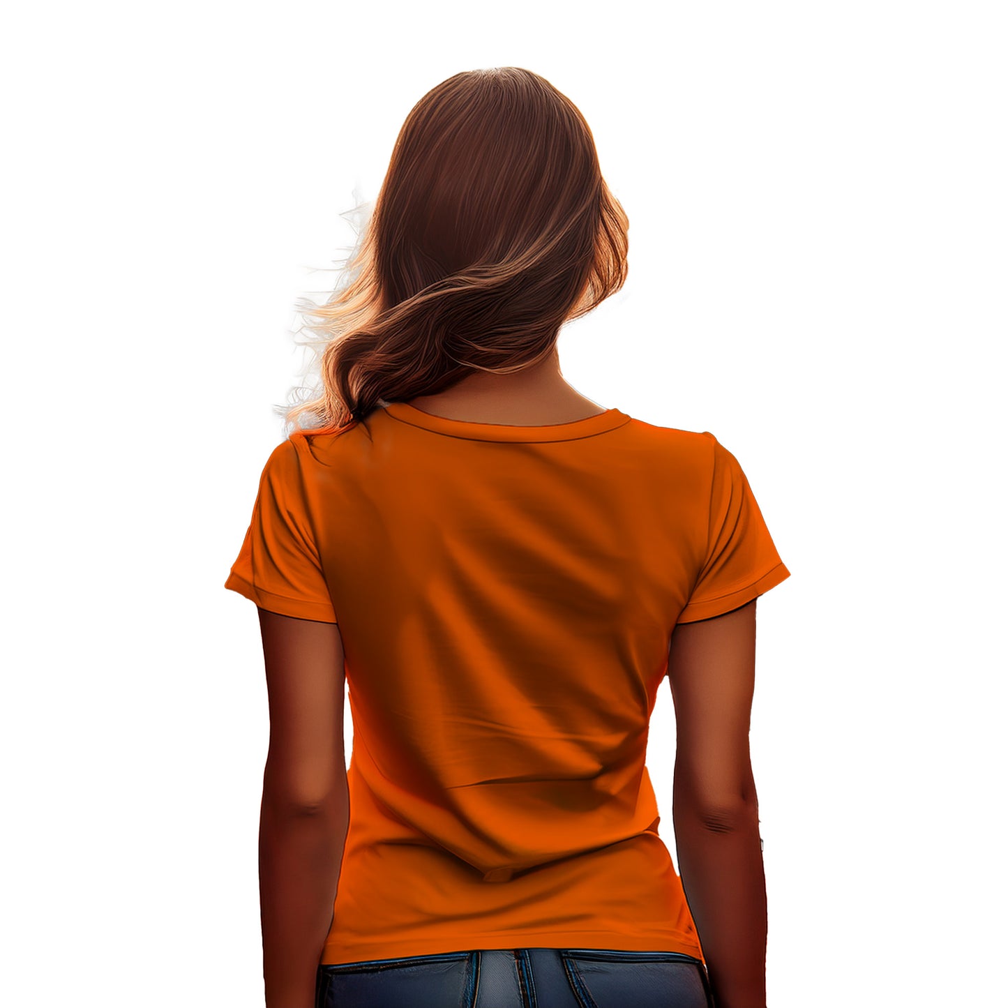2060 Year Women T-Shirt (Orange)