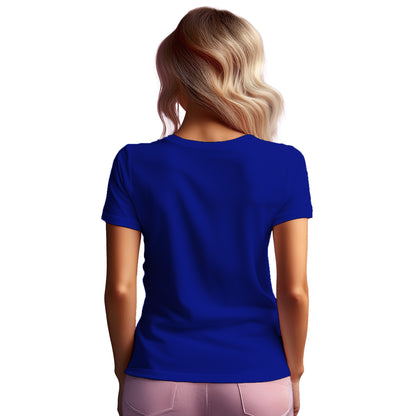 93 Number Women T-Shirt (Royal Blue) | Stylish Numeric Graphic Tee