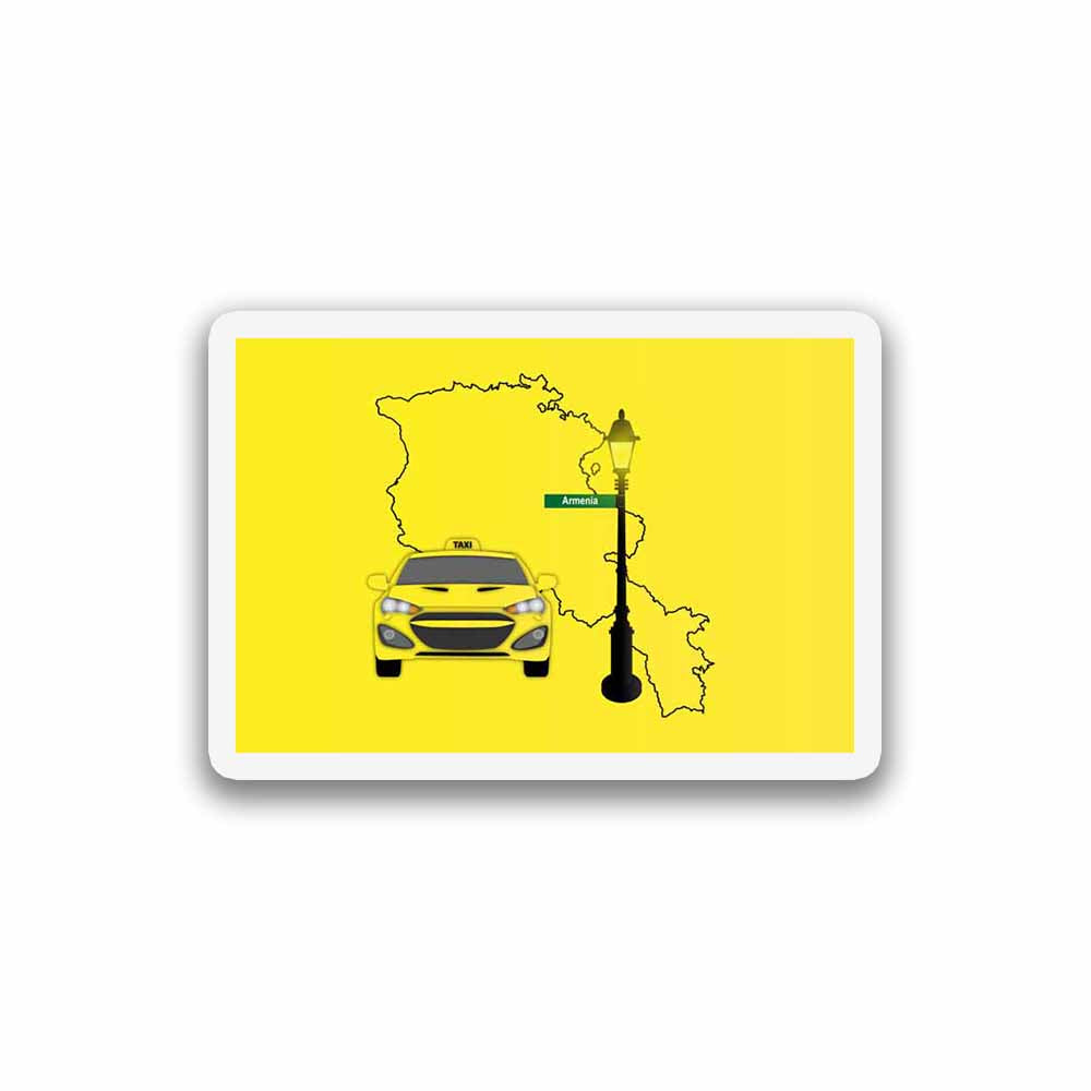 Armenia Taxi Magnet