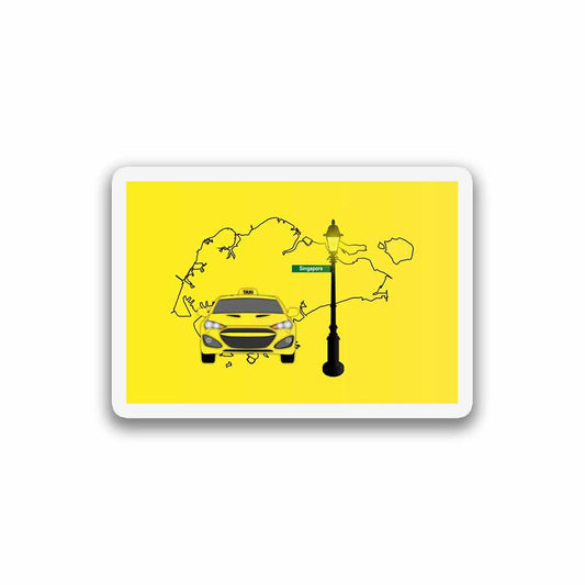 Singapore Taxi Sticker