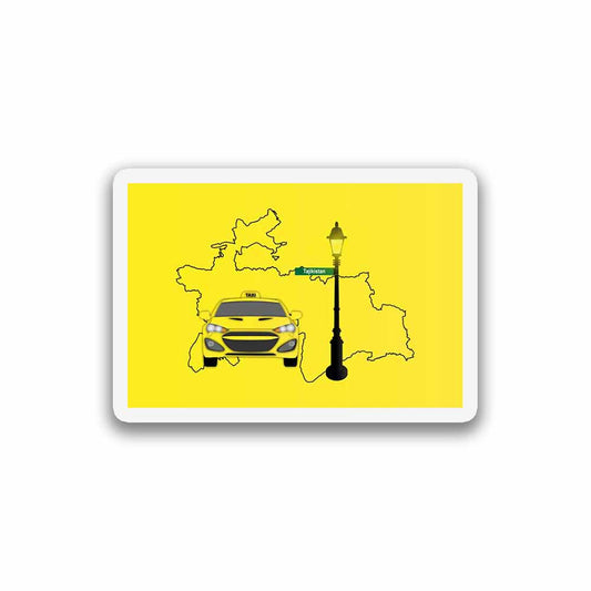 Tajikistan Taxi Magnet