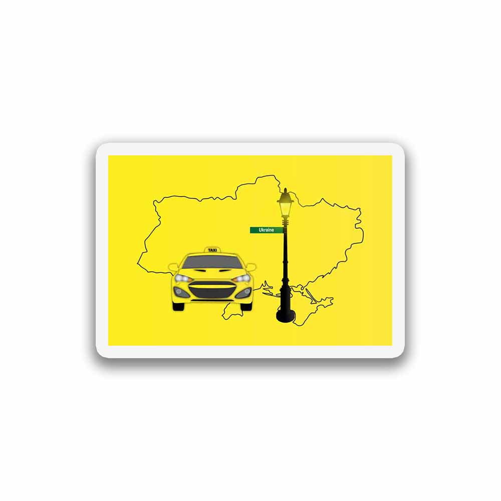 Ukraine Taxi Magnet