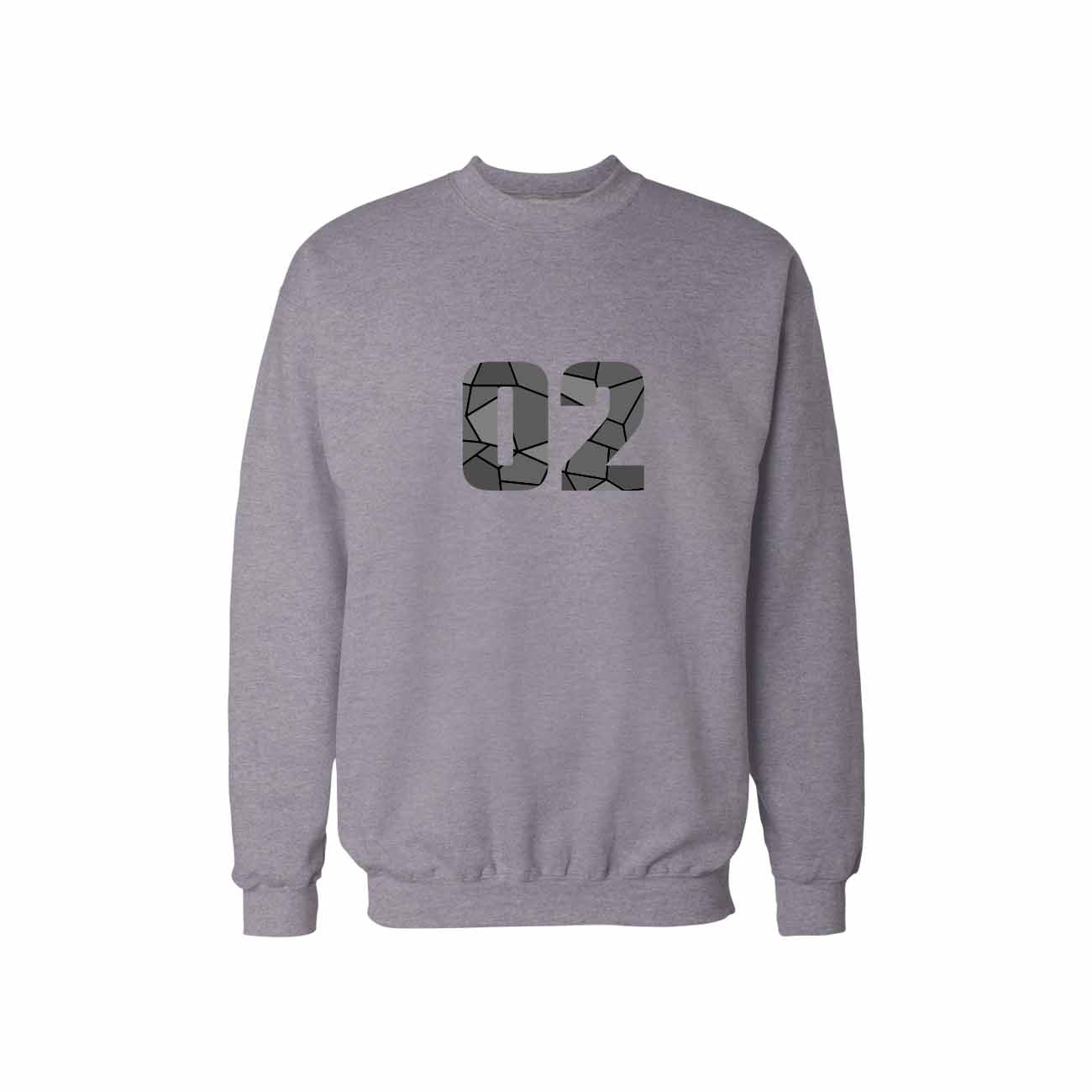 02 Number Unisex  Sweatshirt