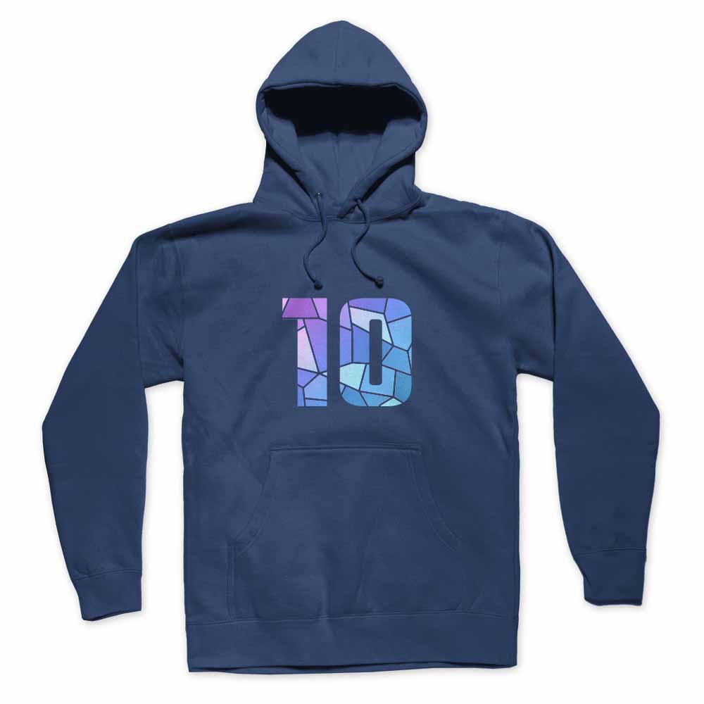 10 Number Unisex Hoodie Sweatshirt