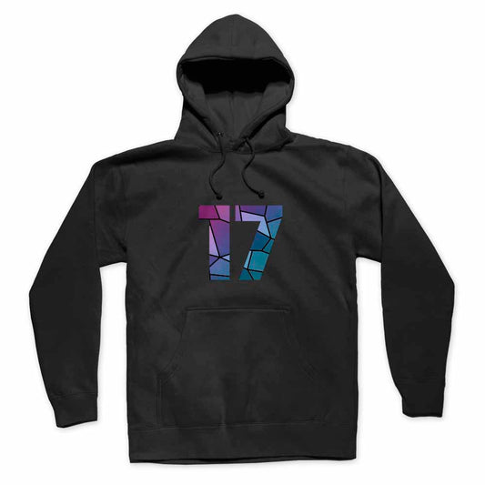 17 Number Unisex Hoodie Sweatshirt