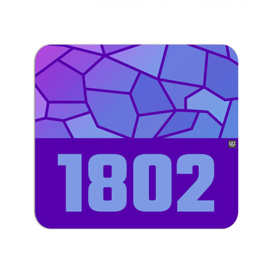 1802 Year Mouse pad (Purple)