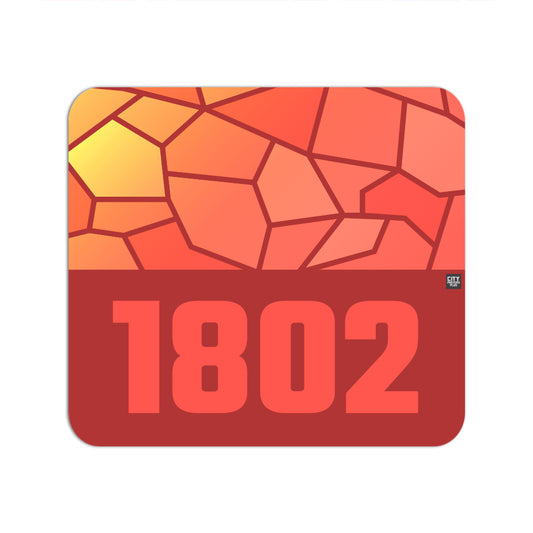1802 Year Mouse pad (Red)
