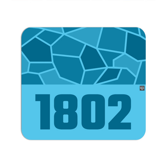 1802 Year Mouse pad (Sky Blue)
