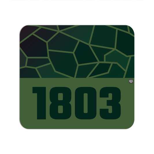 1803 Year Mouse pad (Olive Green)