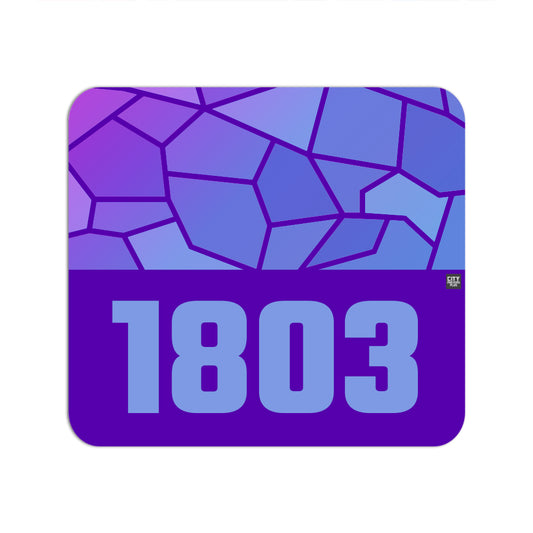 1803 Year Mouse pad (Purple)