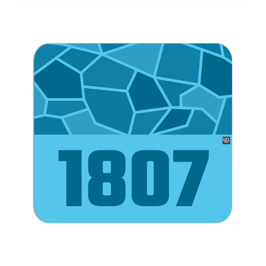 1807 Year Mouse pad (Sky Blue)