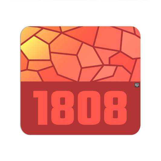 1808 Year Mouse pad (Red)
