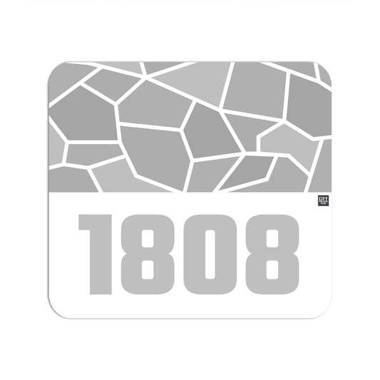 1808 Year Mouse pad (White)