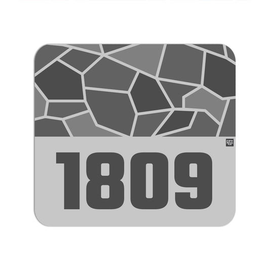 1809 Year Mouse pad (Melange Grey)
