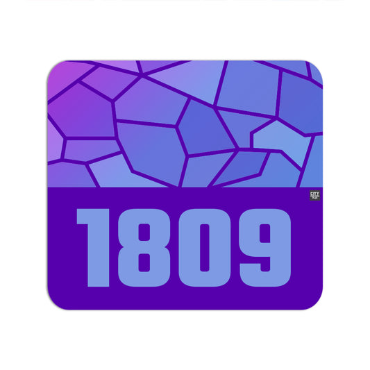 1809 Year Mouse pad (Purple)