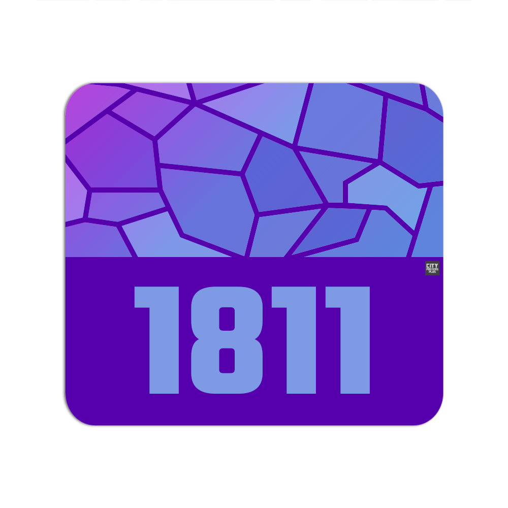 1811 Year Mouse pad (Purple)